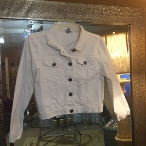White Jean Jacket